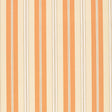 Chalon Stripe wallpaper in coral and cream with vertical stripes by Schumacher