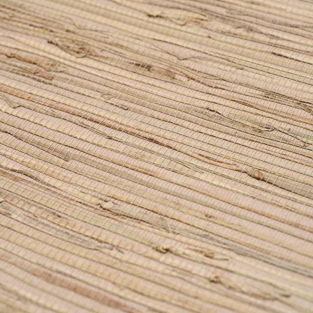 Nami Rushcloth Cork by Schumacher Natural Textured Wallcovering – Schumacher 5002860
