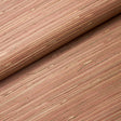 NAMI RUSHCLOTH in Woodrose, a natural textured wallcovering by Schumacher featuring an open weave and tonal variations.