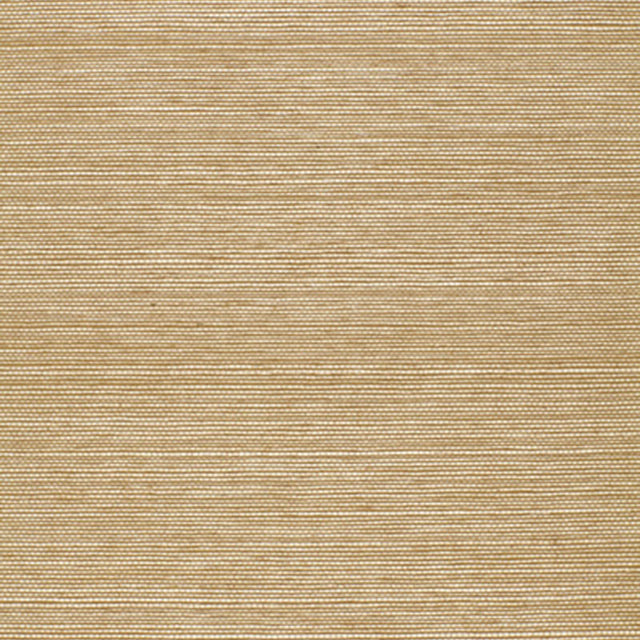 Ayame Sisal Sage wallcovering with refined woven texture and luminous sheen by Schumacher