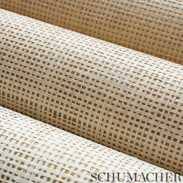 MITSU WEAVE Gold by Schumacher Natural-Fiber Weave Wallpaper – Schumacher 5003050