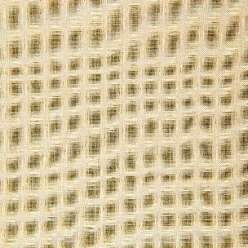 MITSU WEAVE in Gold, a natural-fiber weave wallpaper with a subtle metallic ground by Schumacher.