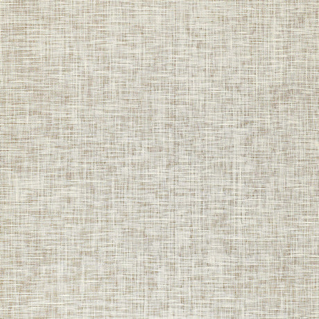 Mitsu Weave Pearl wallpaper by Schumacher, featuring a woven texture in a neutral pearl colorway.