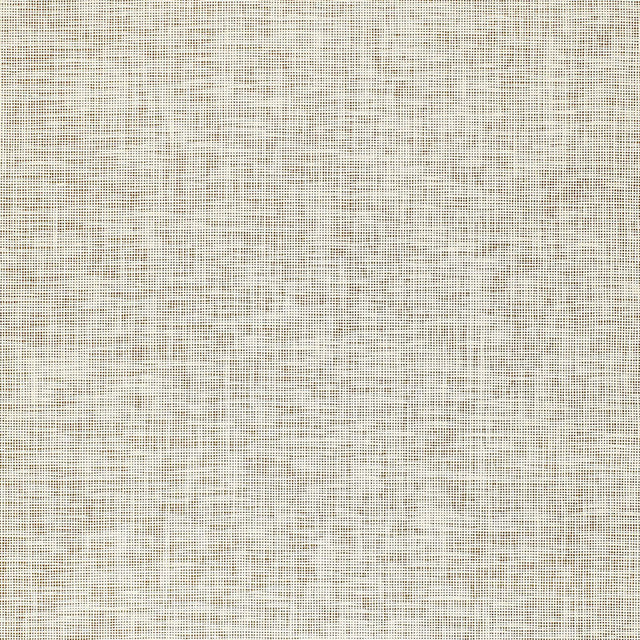 Mitsu Weave Pearl wallpaper by Schumacher, featuring a woven texture in a neutral pearl colorway.