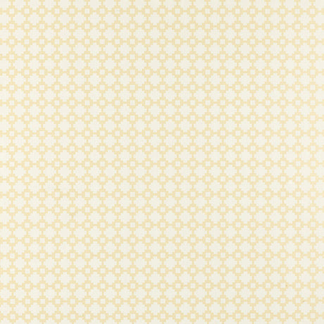 Shake It Up Natural geometric wallpaper by Schumacher. Subtle cream and beige pattern.