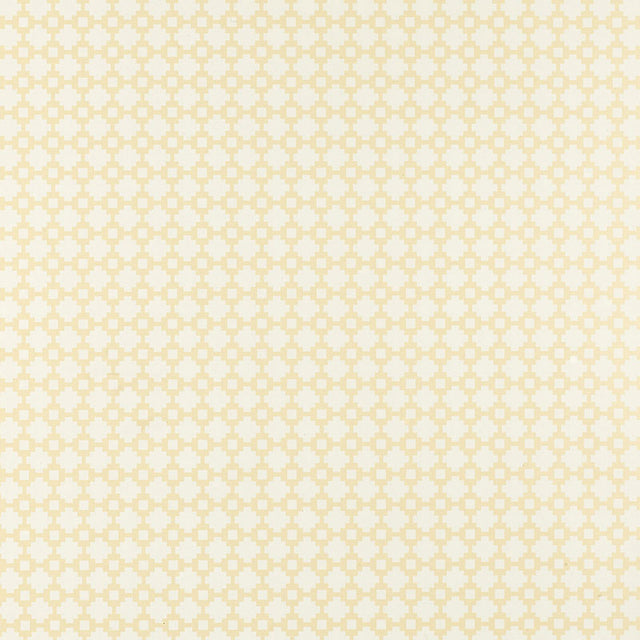 Shake It Up Natural geometric wallpaper by Schumacher. Subtle cream and beige pattern.
