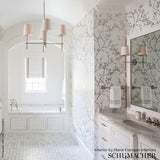 Twiggy Silver by Schumacher Delicate Branches Wallpaper – Schumacher 5003340