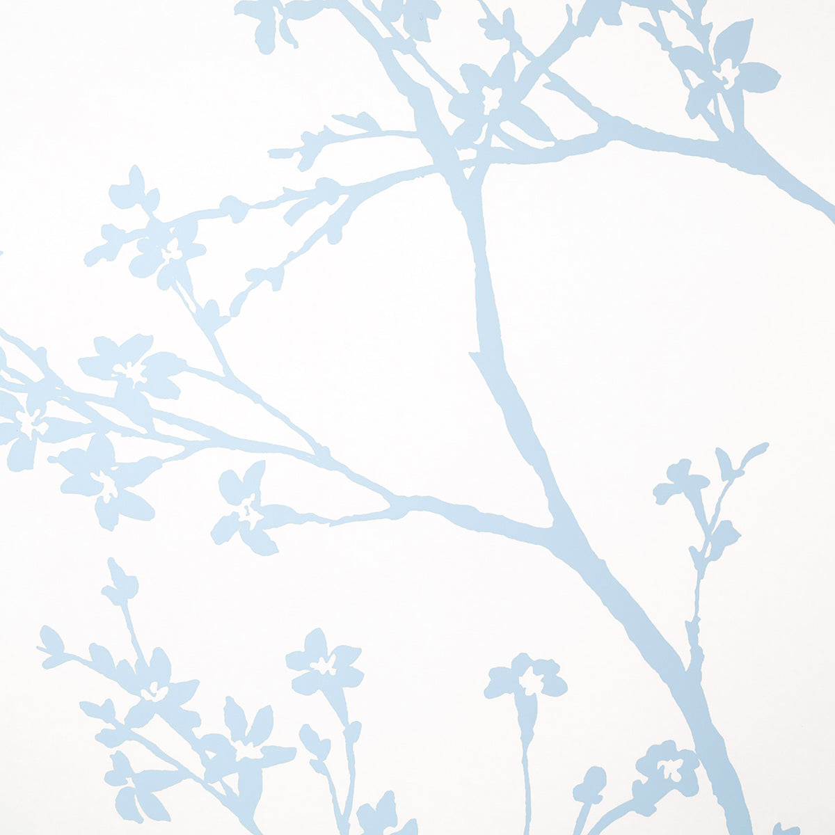 Twiggy Sky by Schumacher Delicate Branch Scenic Wallpaper – Schumacher 5003344