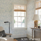 Twiggy Sky by Schumacher Delicate Branch Scenic Wallpaper – Schumacher 5003344