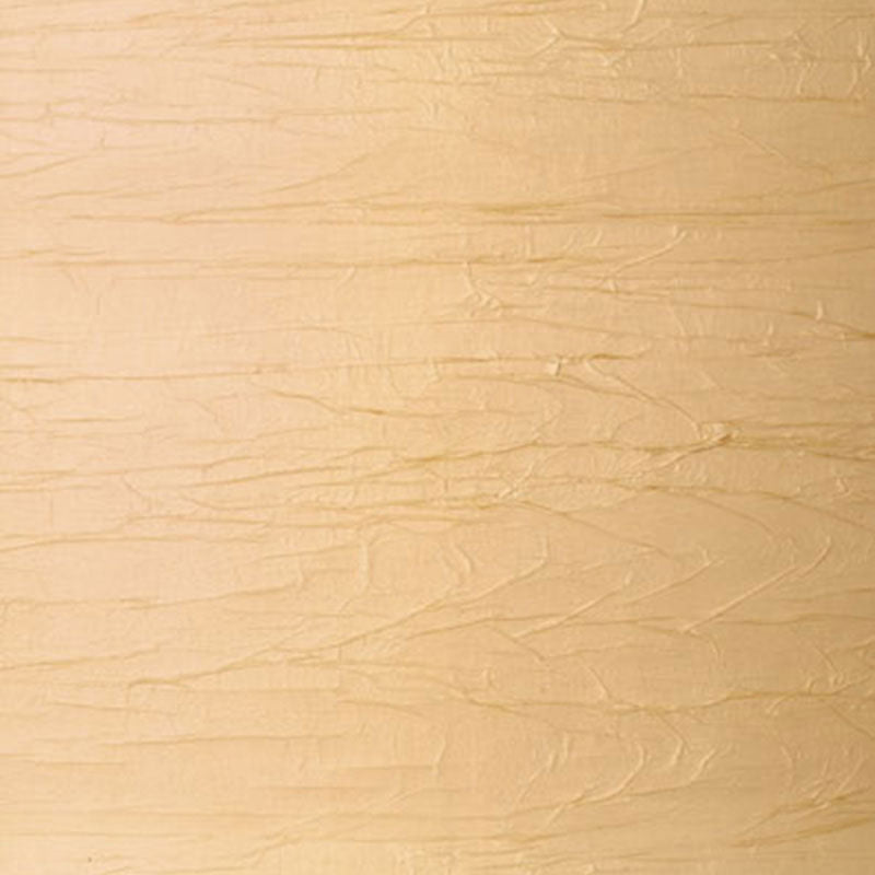 VELA handcrafted sand non-woven wallcovering by Schumacher, crinkled texture in beige tones