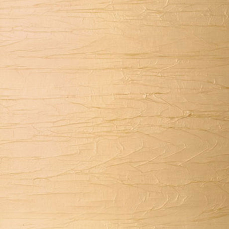 VELA handcrafted sand non-woven wallcovering by Schumacher, crinkled texture in beige tones