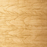 VELA handcrafted caramel non-woven wallcovering by Schumacher, crinkled texture in warm caramel color