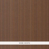 Stratus Umber Embossed Vinyl Wide Width Wallpaper by Schumacher