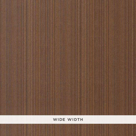 Stratus Umber Embossed Vinyl Wide Width Wallpaper by Schumacher