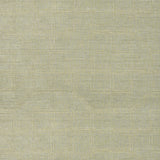 Linyi Embroidered Fret Sisal wallpaper in Mist colorway, handcrafted geometric pattern by Schumacher