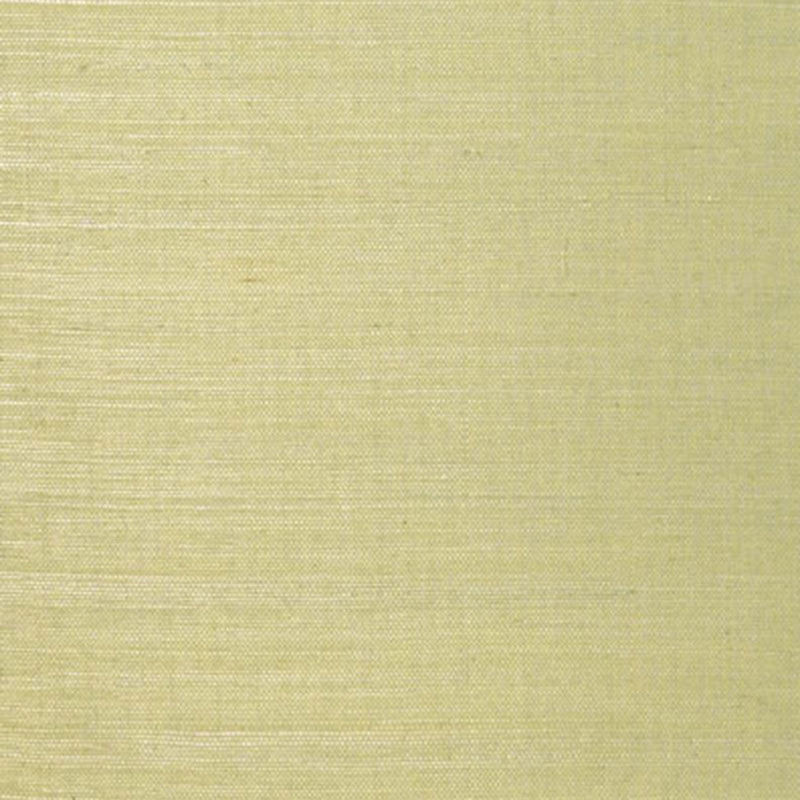 Linyi Ground Celery wallpaper by Schumacher - subtle textured celery green wallcovering