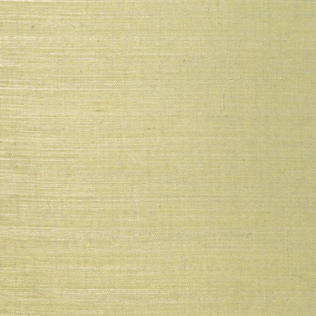 Linyi Ground Celery wallpaper by Schumacher - subtle textured celery green wallcovering