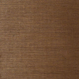 Linyi Ground Chestnut wallcovering by Schumacher - close-up texture view