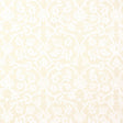 PELLARO Bone damask wallpaper from the PALAZZO collection by Schumacher, shown in a subtle cream and white pattern.