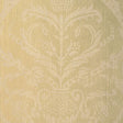 Masaccio Damask Bisque wallcovering with intricate damask pattern in a soft beige color by Schumacher