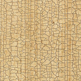 Masaccio Ground wallpaper in Bisque by Schumacher features a hand-screened, crackled texture design in a neutral palette.