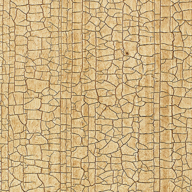 Masaccio Ground wallpaper in Bisque by Schumacher features a hand-screened, crackled texture design in a neutral palette.