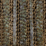 Saratoga Jade by Schumacher - Luxe vertical stripe wallcovering with natural feathers and iridescent sheen
