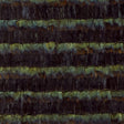 Bradbury Malachite wallcovering panel with hand-applied natural feathers in overlapping stripes, iridescent shimmer, and rich green-black hues.