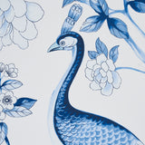 OISEAUX ET FLEURS Porcelain by Schumacher Chinoiserie Birds & Flowers Wallpaper – Schumacher 5004081