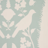 Chenonceau Aquamarine by Schumacher Exuberant Prints Collection Wallpaper – Schumacher 5004122