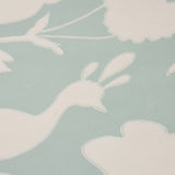 Chenonceau Aquamarine by Schumacher Exuberant Prints Collection Wallpaper – Schumacher 5004122
