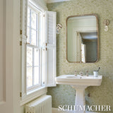 Willow Leaf Moss by Schumacher Botanical Wallpaper – Schumacher 5004137