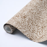Willow Leaf Mocha by Schumacher Botanical Wallpaper – Schumacher 5004138