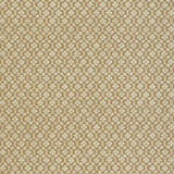 Harbury Trellis Sepia wallpaper with a delicate floral and lattice pattern by Schumacher