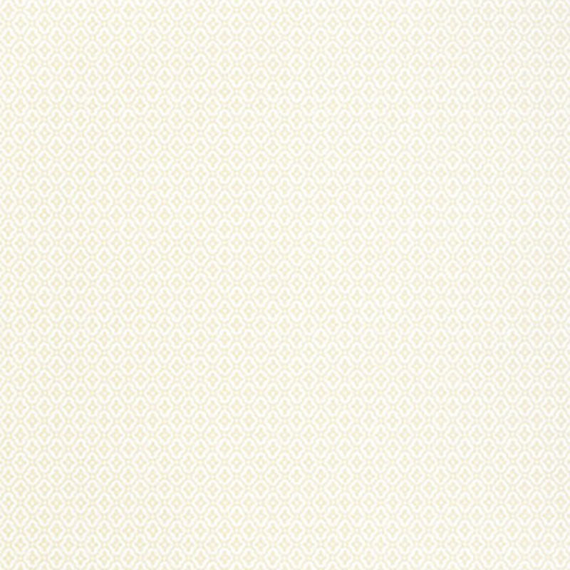 Prescott Diamond Almond wallpaper with a small-scale ogee motif by Schumacher