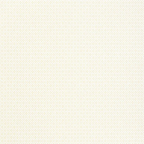 Prescott Diamond Almond wallpaper with a small-scale ogee motif by Schumacher