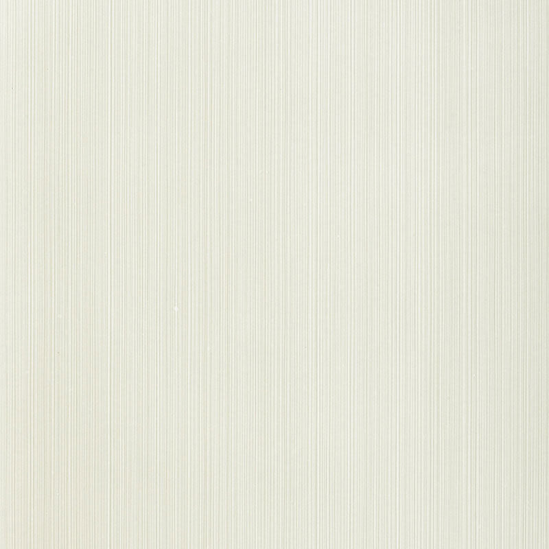 Somerset Strie in Alabaster, a subtle striated wallpaper from Schumacher's Simply Charming collection