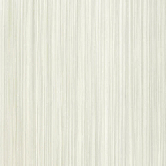 Somerset Strie in Alabaster, a subtle striated wallpaper from Schumacher's Simply Charming collection