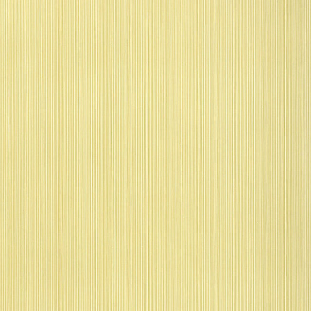 Somerset Strie Willow wallpaper by Schumacher, subtle vertical strié pattern in soft yellow-green tones