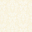 LIDO DAMASK wallpaper in beige with classic damask pattern by Schumacher