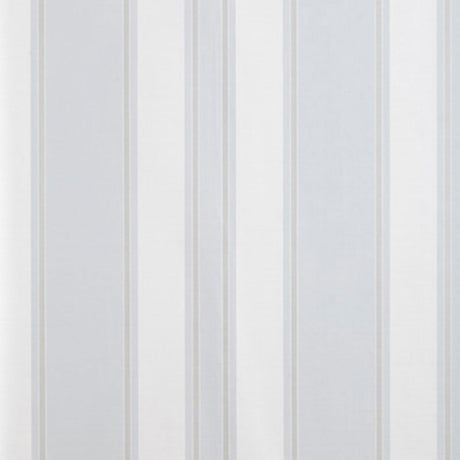 Morgan Stripe Porcelain wallpaper by Schumacher, designed by Matthew Patrick Smyth, featuring a classic vertical stripe pattern in soft porcelain tones.