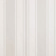 Morgan Stripe wallpaper in greige by Schumacher, designed by Matthew Patrick Smyth, featuring a classic vertical stripe pattern.