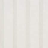 Lorraine Stripe wallpaper in Linen by Schumacher, a classic three-color stripe design with refined antique-inspired details.