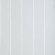 Gabrielle Stripe Mineral wallpaper by Schumacher, featuring beaded vertical stripes in a soft mineral blue colorway.