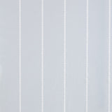 Gabrielle Stripe Porcelain wallpaper by Schumacher featuring beaded vertical stripes in a soft porcelain colorway.