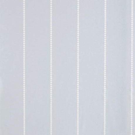 Gabrielle Stripe Porcelain wallpaper by Schumacher featuring beaded vertical stripes in a soft porcelain colorway.