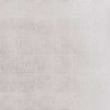 Silver Leaf wallcovering with real metal leaf squares in a shimmering silver finish.