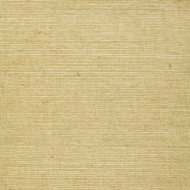 Haruki Sisal Celery textured wallcovering by Schumacher