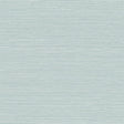 Haruki Sisal wallpaper in Water Blue by Schumacher, textured sisal wallcovering with subtle sheen and tactile finish.