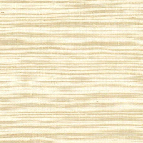 Haruki Sisal Ivory wallcovering by Schumacher, classic sisal texture in a neutral ivory color.